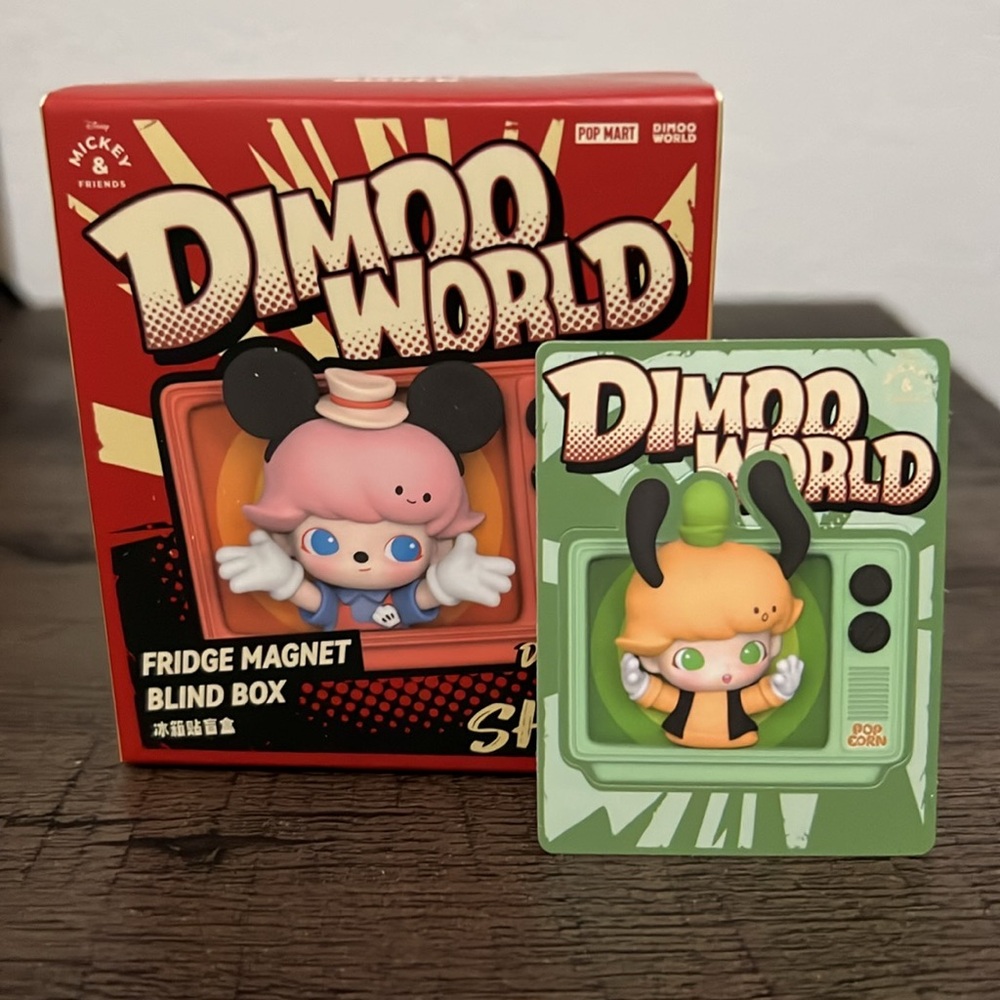 Dimoo World x Disney Series - Fridge Magnet - Confirmed Goofy’s Prank